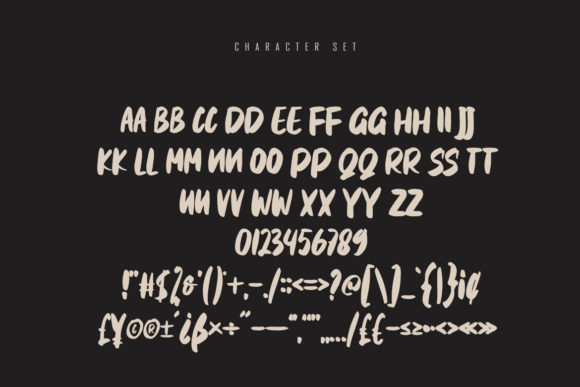 Gelisah Font Poster 6