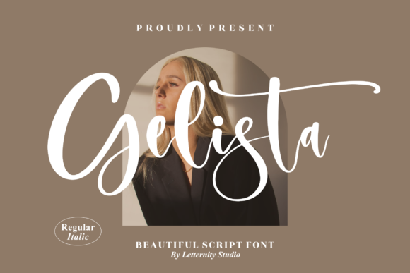 Gelista Font Poster 1