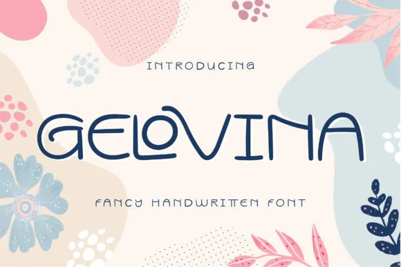 Gelovina Font Poster 1