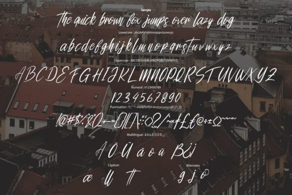Genttenilo Font Poster 6