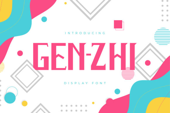 Genzhi Font Poster 1