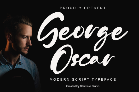 George Oscar Font Poster 1