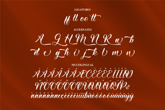Georghie Monica Font Poster 14