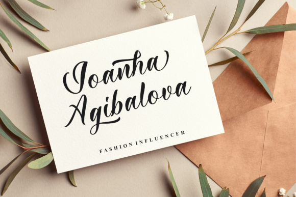 Georghie Monica Font Poster 3