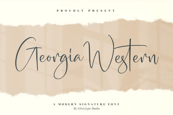 Georgia Western Font