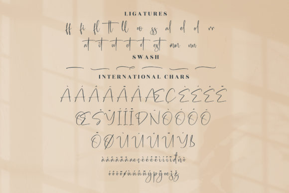 Georgia Western Font Poster 14
