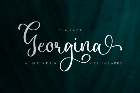 Georgina Font Poster 1