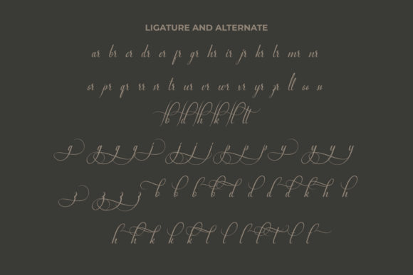 Georgina Stella Font Poster 7