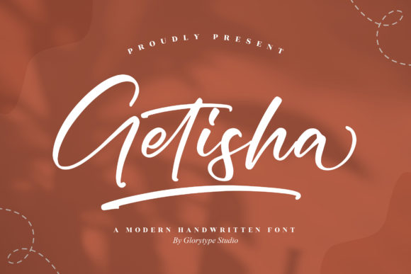 Getisha Font Poster 1