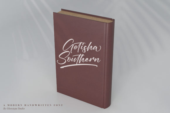 Getisha Font Poster 4