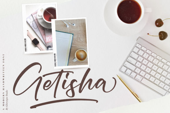 Getisha Font Poster 6
