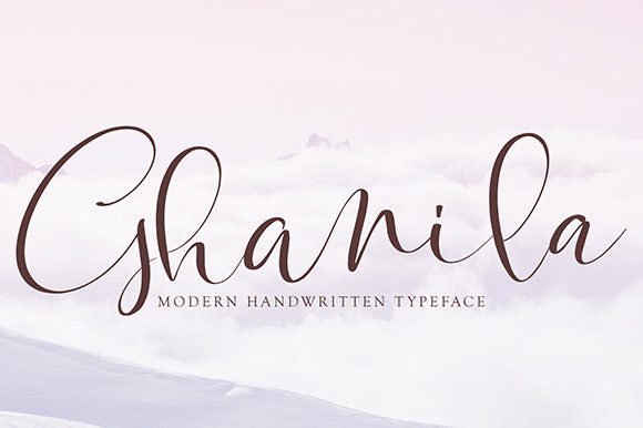 Ghanila Font Poster 1