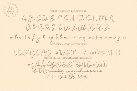 Ghenifer Claudia Font Poster 7