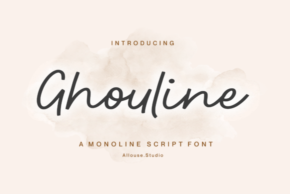 Ghouline Font Poster 1