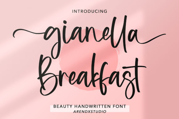 Gianella Breakfast Font Poster 1