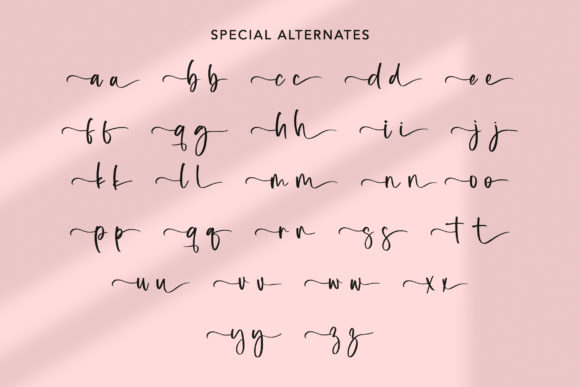 Gianella Breakfast Font Poster 9