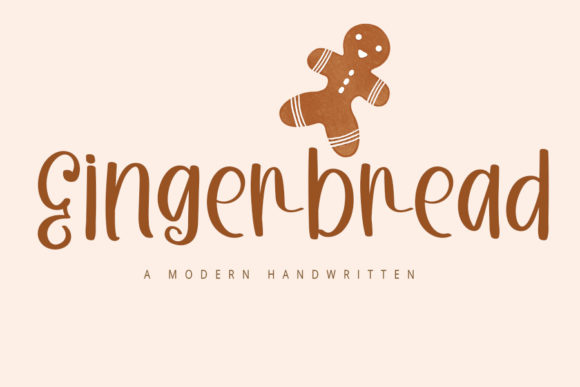 Ginger Bread Font Poster 1