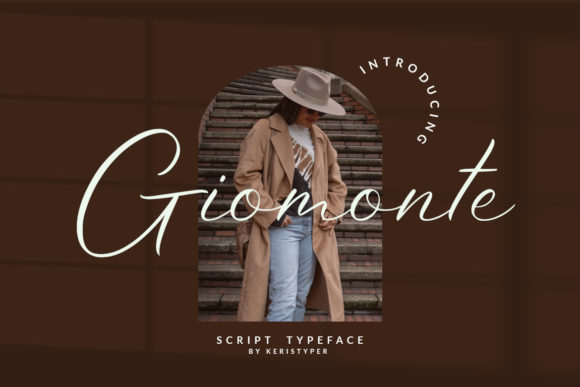 Giomonte Font Poster 1