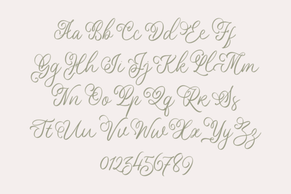 Giory Queen Font Poster 4
