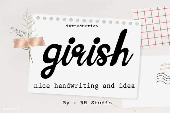 Girish Font