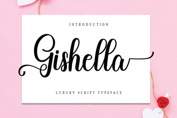 Gishella Font Poster 1