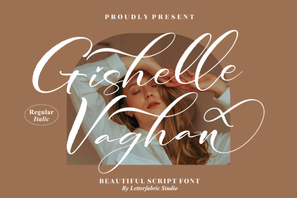 Gishelle Vaghan Font Gishelle Vaghan Font Poster 1