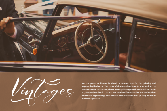 Gishelle Vaghan Font Poster 2