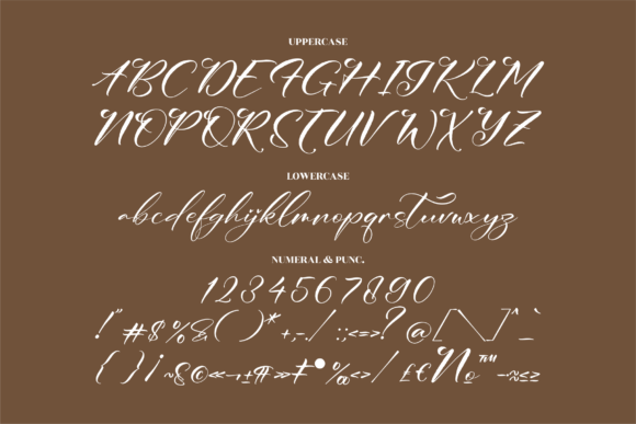 Gishelle Vaghan Font Poster 13