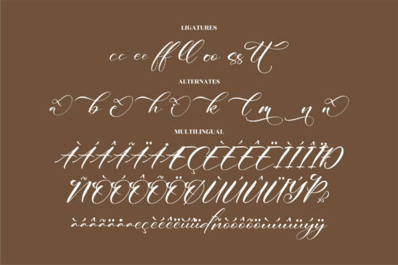Gishelle Vaghan Font Poster 14