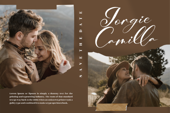 Gishelle Vaghan Font Poster 5