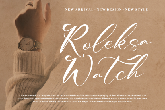 Gishelle Vaghan Font Poster 7