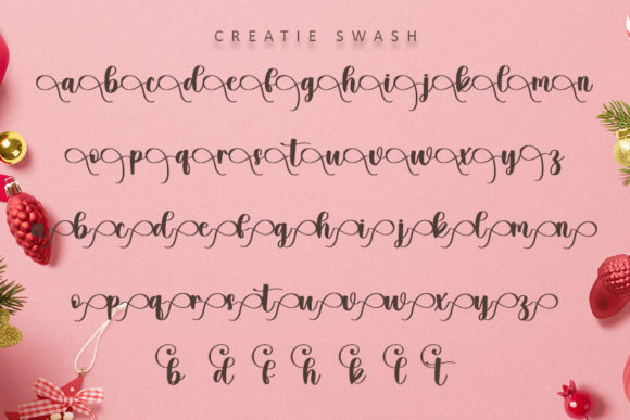 Glathly Font Poster 5