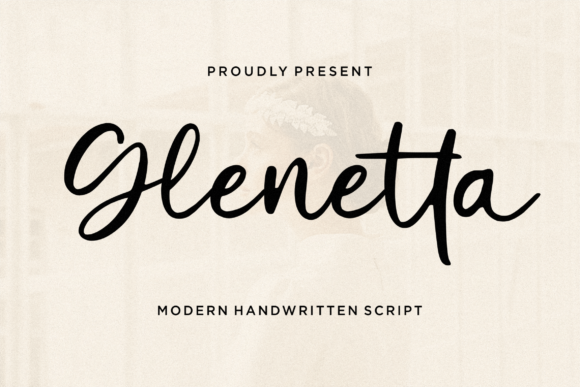 Glenetta Font Poster 1