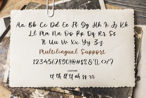 Glenetta Font Poster 8