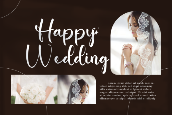 Gloria Hanna Font Poster 2