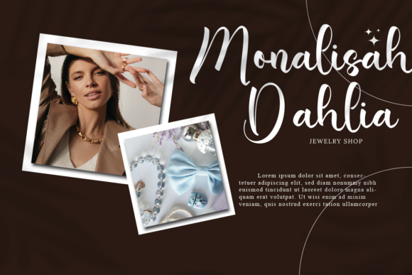 Gloria Hanna Font Poster 5