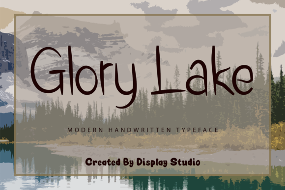 Glory Lake Font