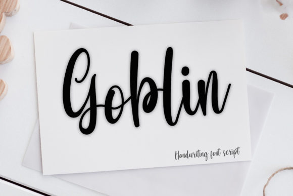 Goblin Font Poster 1