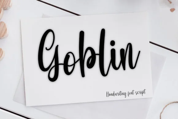Goblin Font Goblin Font Poster 1