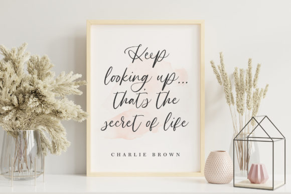 Golden Bloom Font Poster 2