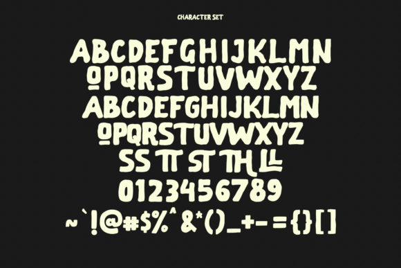 Goldluck Font Poster 9