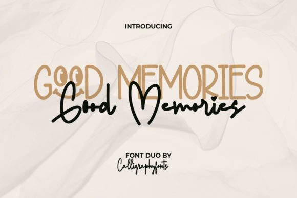 Good Memories Font Poster 1