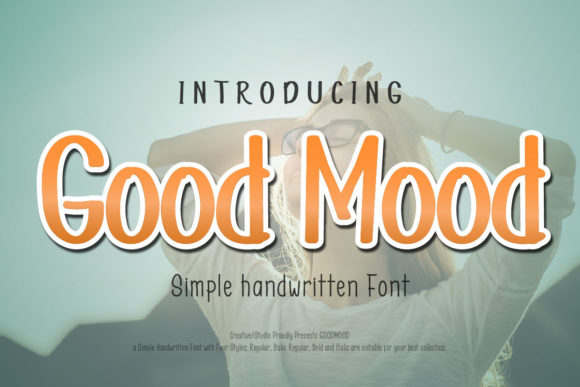 Good Mood Font Poster 1