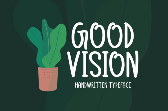 Good Vision Font Poster 1