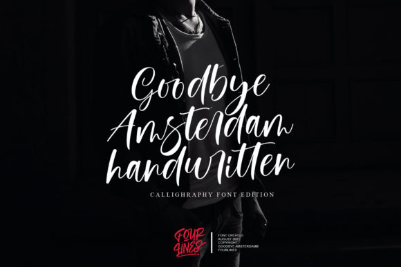 Goodbye Amsterdam Font Poster 1