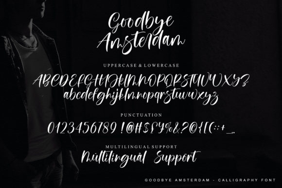 Goodbye Amsterdam Font Poster 10