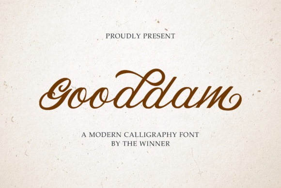 Gooddam Font Poster 1