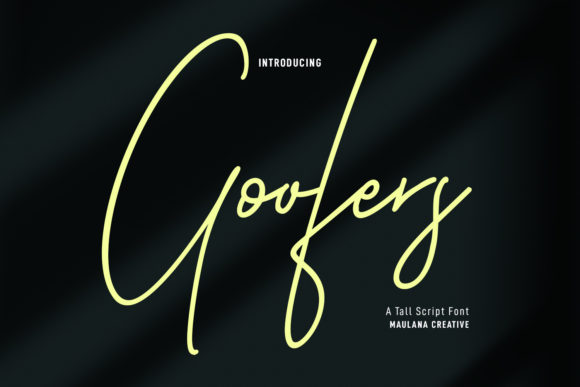 Goofers Script Font