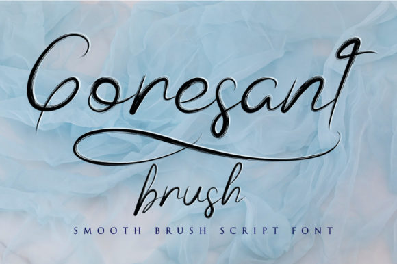 Goresant Brush Font Poster 1