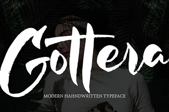 Gottera Font Gottera Font Poster 1